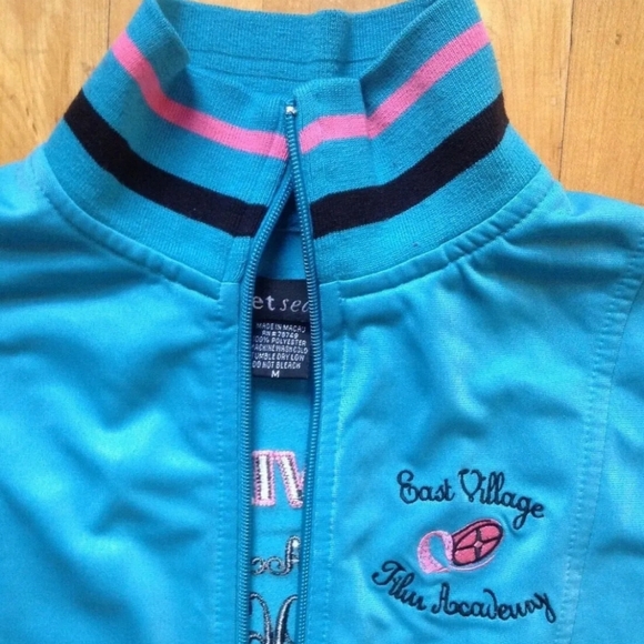 Wet Seal East Village New York Film Academy 1962 Sweat Jacket Size Medium Vintag - Picture 10 of 13